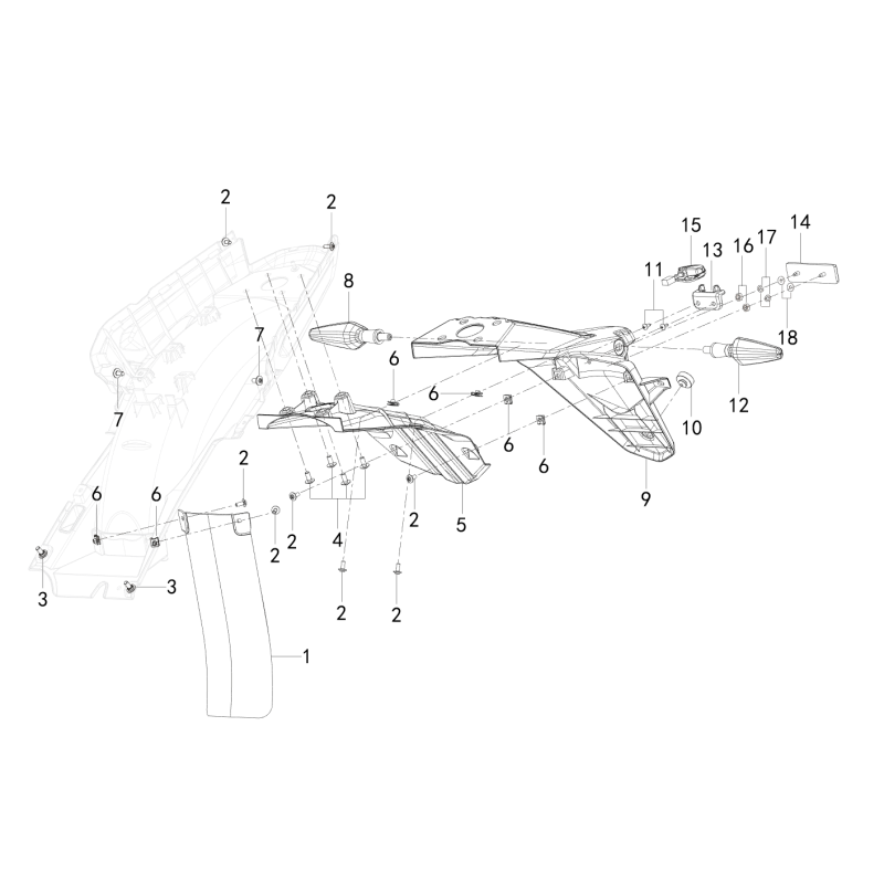 F17 II zespół przedniej osłony