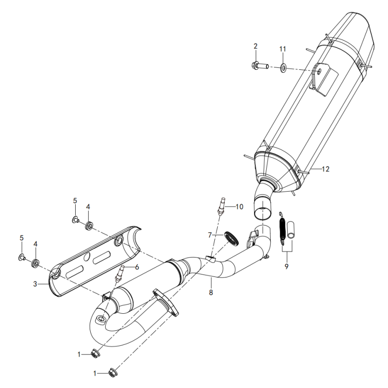 F05 MUFFLER ASSY.