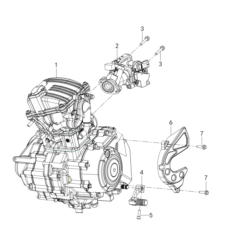 F18 ENGINE ATTACHMENT.