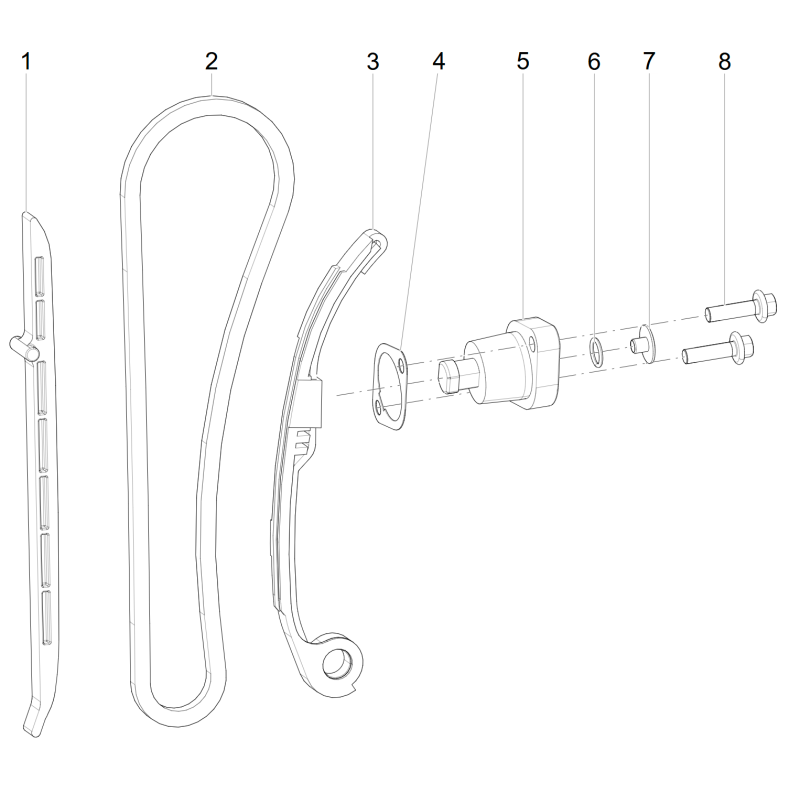 E06 TIMING TENSIONING MECHANISM SYSTEM