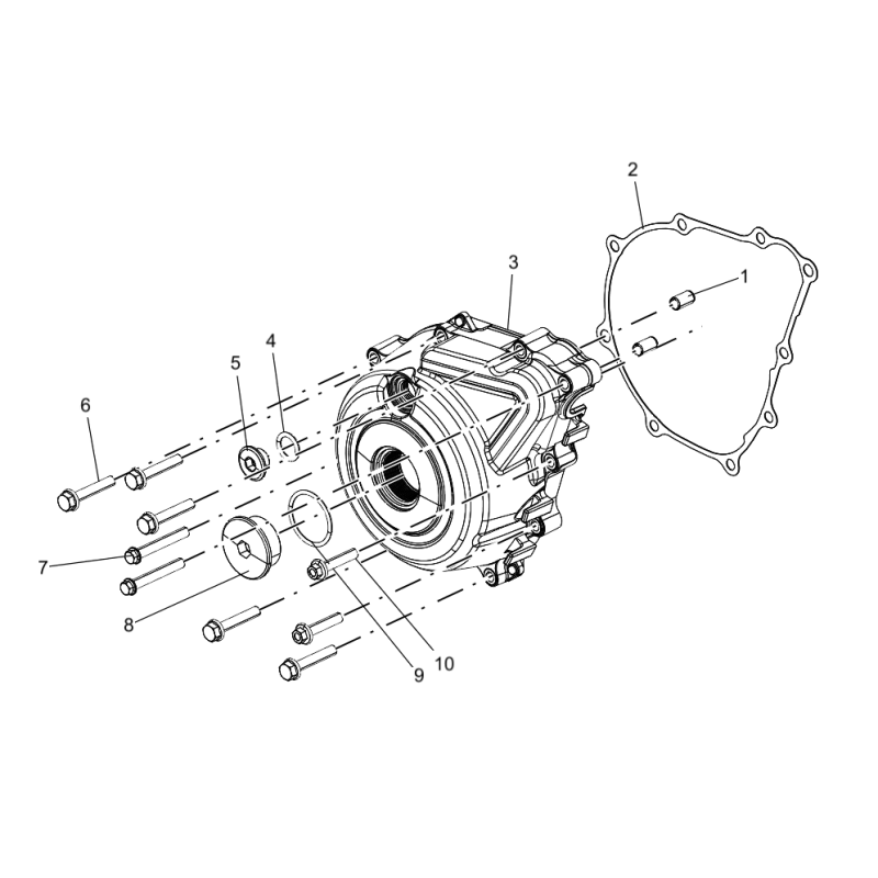 E11 LEFT COVER ASSY