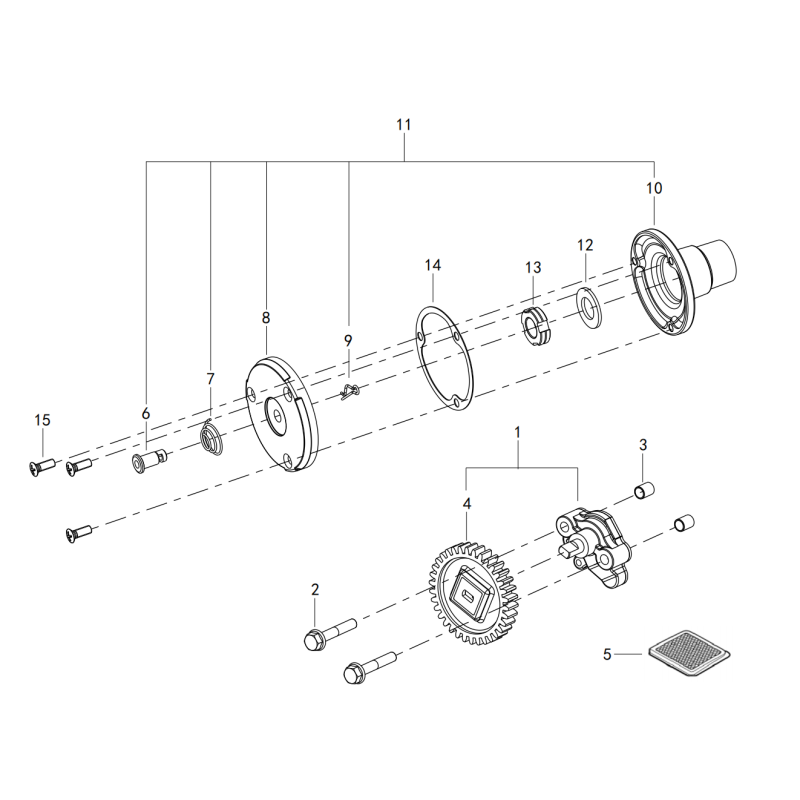 E13 OIL PUP SYSTEM