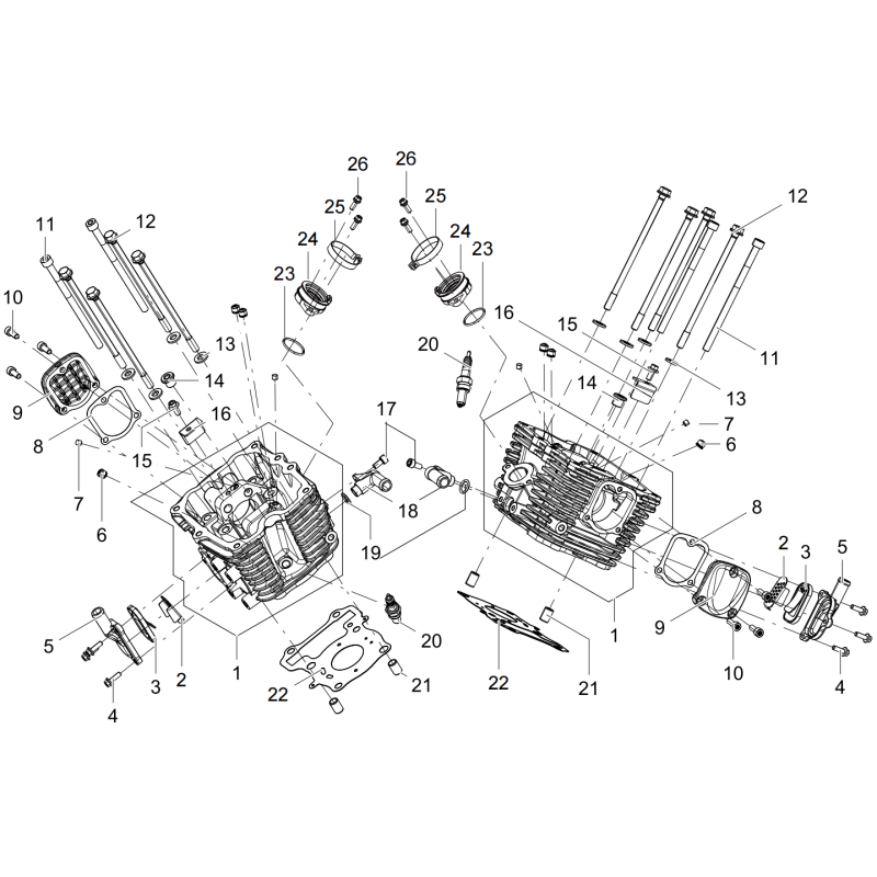 E02 GŁOWICA CYLINDRA