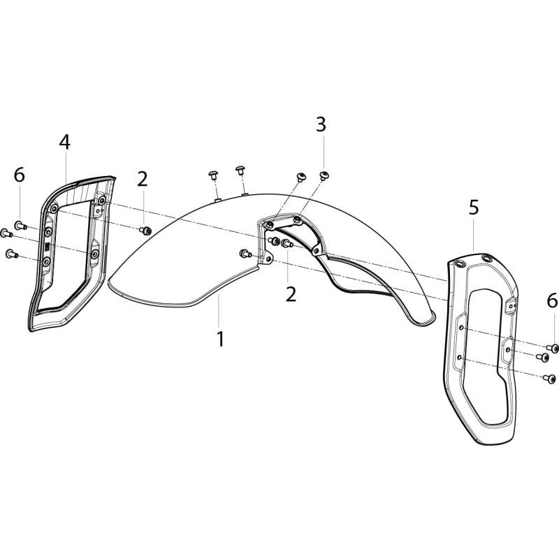F20 PRZEDNI BŁOTNIK