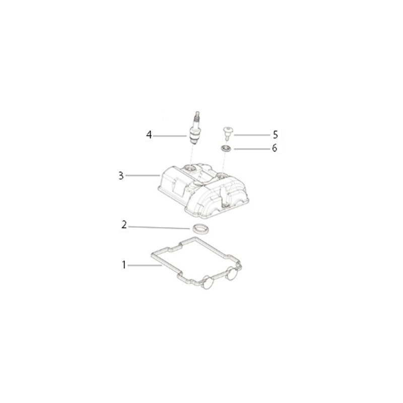 E02 POKRYWA GŁOWICY CYLINDRA